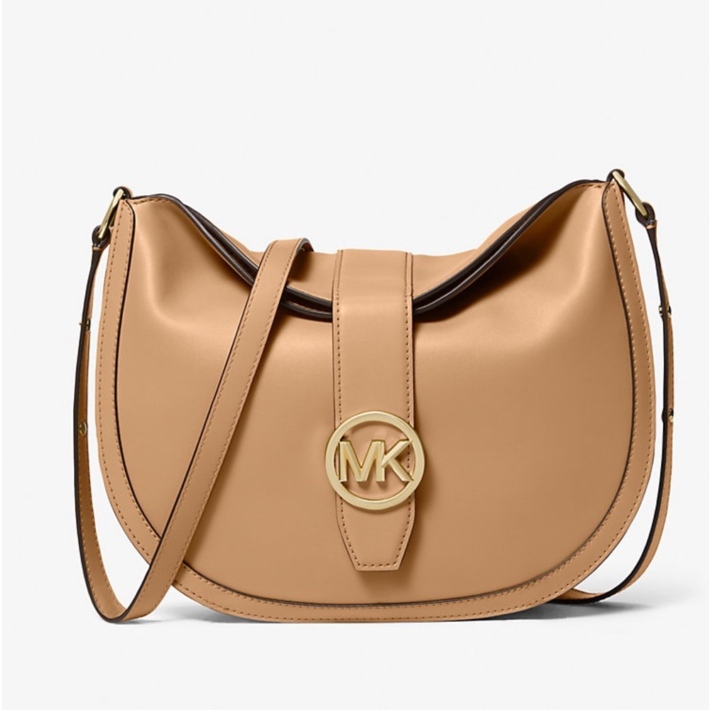 MICHAEL KORS Gabby Hobo Crossbody Bag NWOT & Free MK Wallet MSRP: $598.00